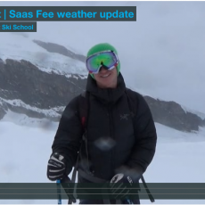 Saas Fee weather update