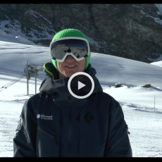 Ski school weather report from Saas Fee