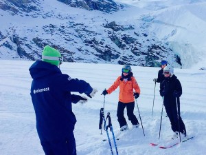 Element Peak Leaders ski instructor training 4