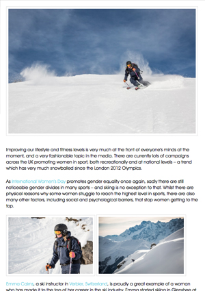 Ski  In Luxury Blog about Element Ski School