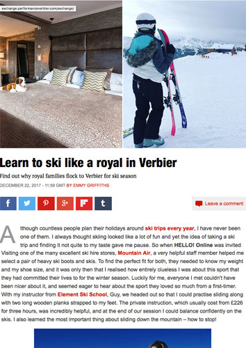 Ski school review - Ski & Board Verbier article