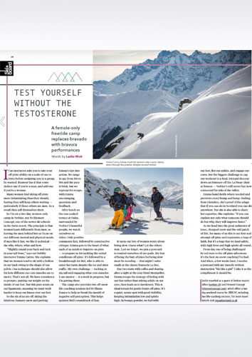 Ski school review - Ski & Board Verbier article