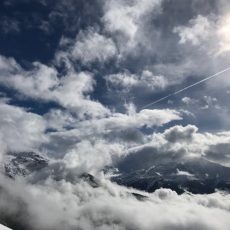 Snow in Verbier and great views from Marmotte