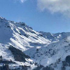 Snow in Verbier