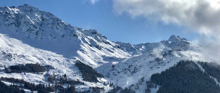 Snow in Verbier